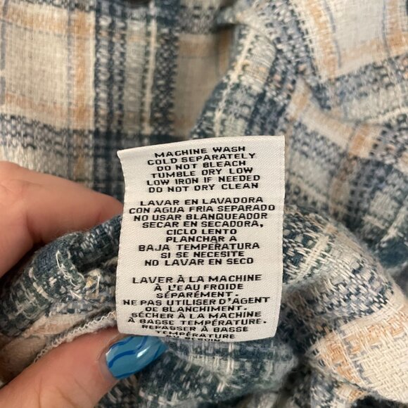 Boston Traders Plaid Shacket - Picture 6 of 7